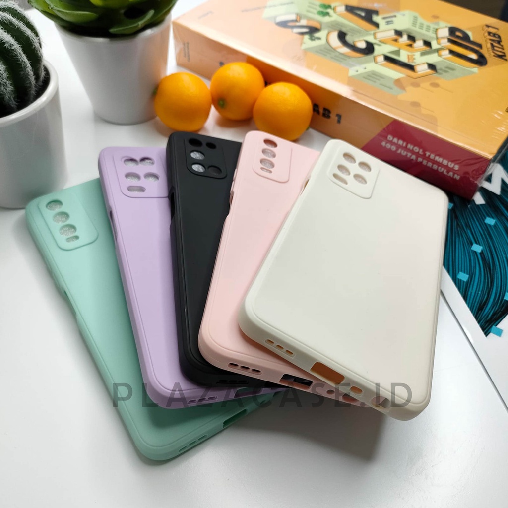 Softcase Macaron Color for Oppo A54 A53 A15 A31 A5 2020 A1K A5S A3S F9 F7 F5 RENO 4 RENO 5F RENO 4F