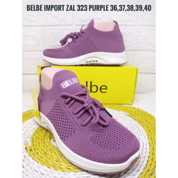 Sepatu Rajut Belbe Original Sneakers Wanita Import