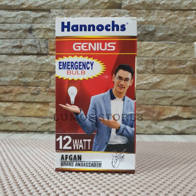 Lampu LED AC/DC Hannochs 12 Watt GENIUS