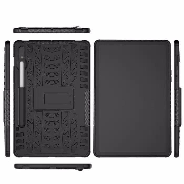 Rugged armor Samsung Tab S7 Plus S7 S6 Lite A7 2020p case cover casing kick standing