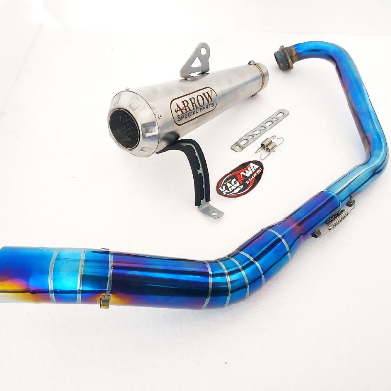 Knalpot Arrow Pro Race R15 GSX 150 CBR 150r CB 150r Sonic Satria fu Vixion Byson Xabre