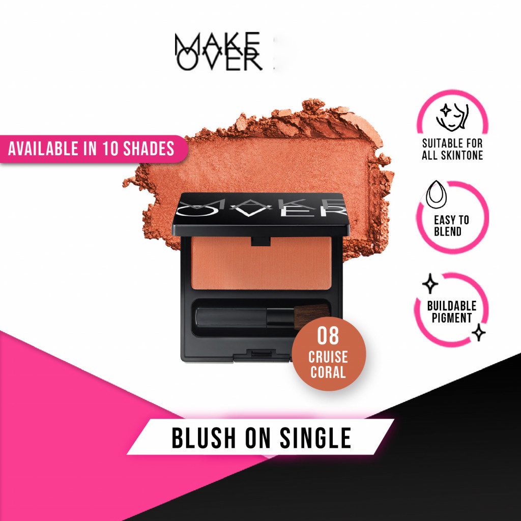 MAKE OVER Blush On Single