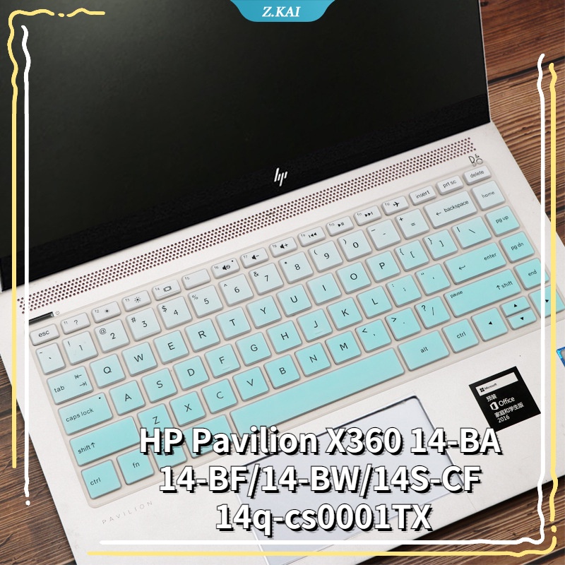 Skin Silikon TPU Cover Proteksi Keyboard Anti Debu Untuk HP Pavilion X360 14-BA / 14-BF / 14-BW / 14S-CF / 14q-c-cs0001TX 14 &quot;