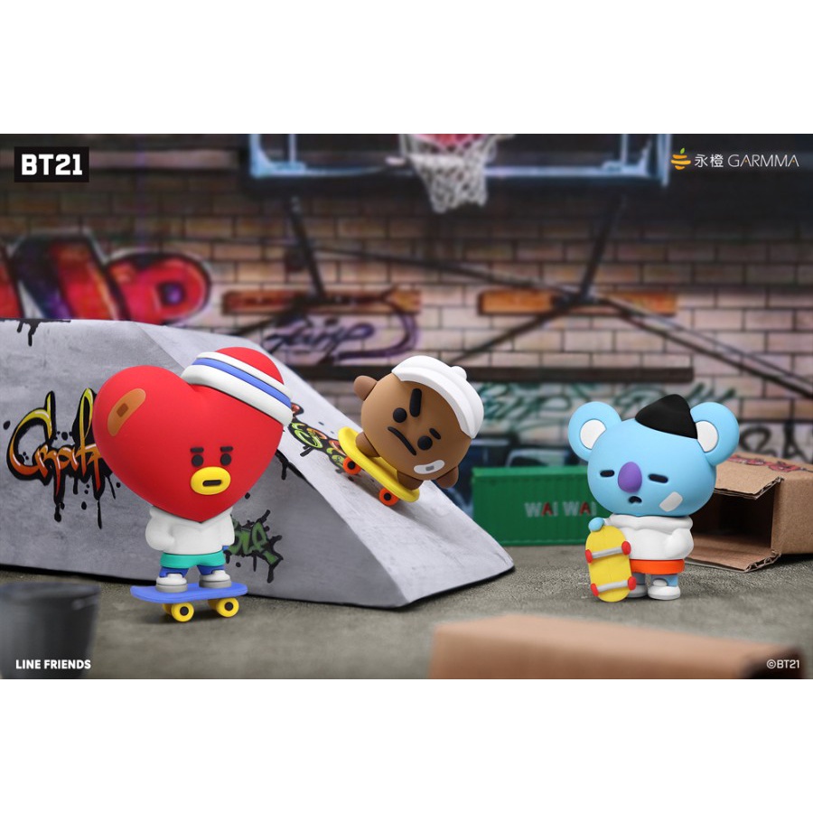 Garmma - Universe Star BT21 Street Series Mood Box Toys (1 set isi 7)