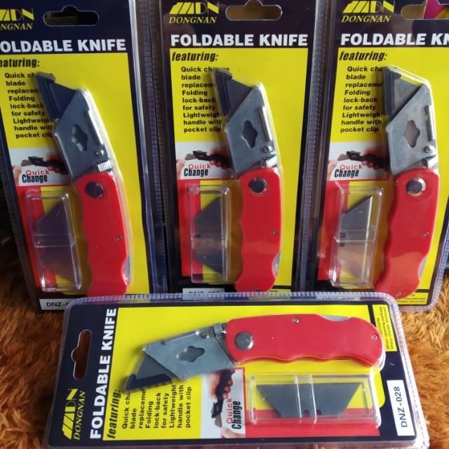 

Pisau Cutter Lipat, Floding Cutter Knife