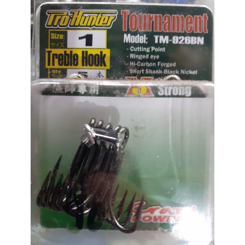 treble hook