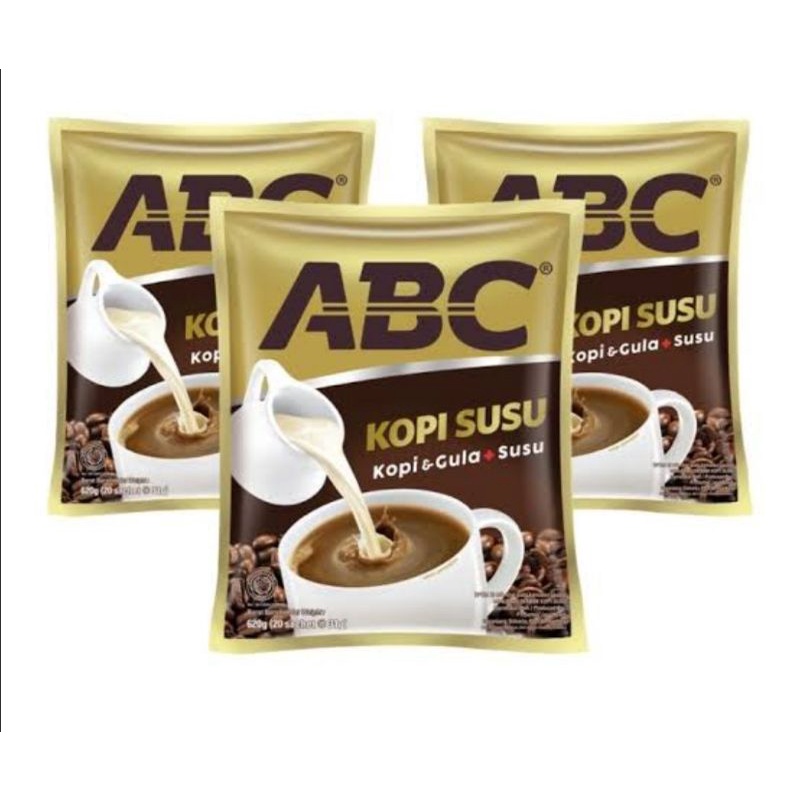 

Kopi ABC Susu_31g - 10/renteng