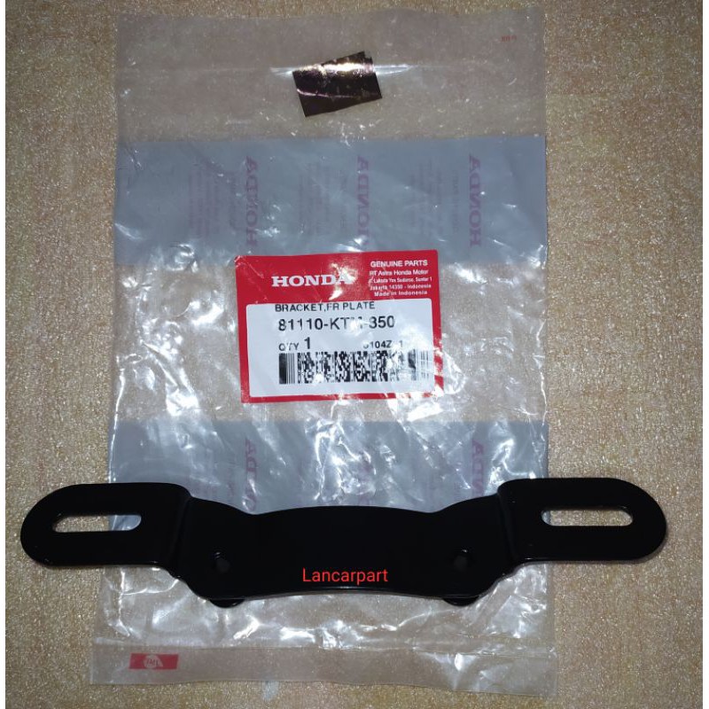 Braket dudukan plat nomer (81110-KTM-850) Revo,supra fit new,supraX125,supraX125F1