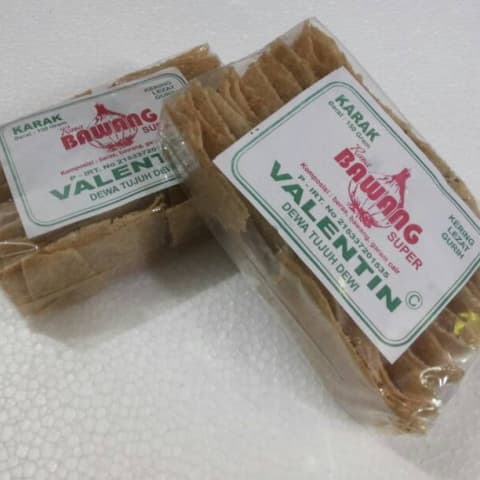 

NEW KARAK SOLO MENTAH VALENTINE | KERUPUK PULI | GENDAR - Bawang