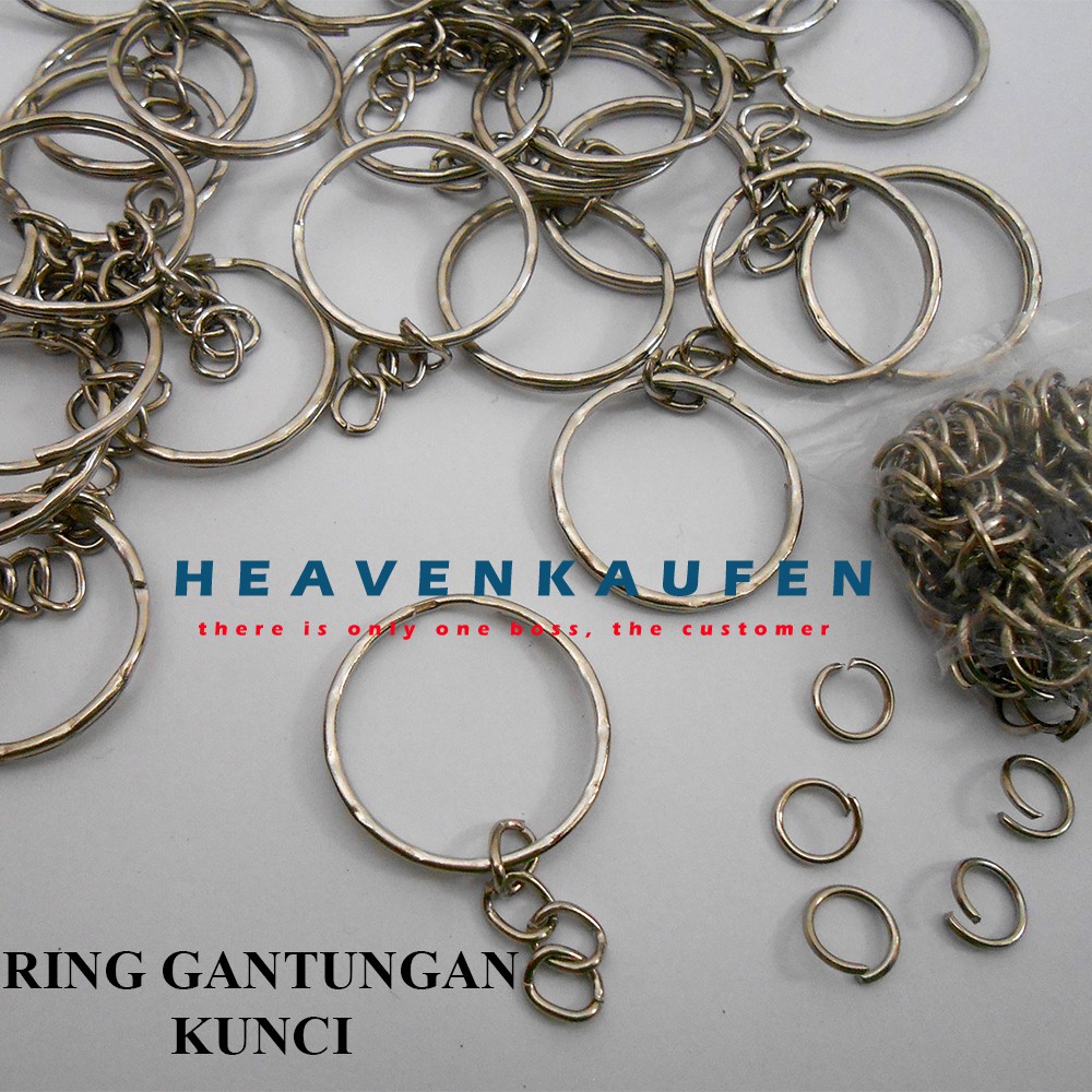 Ring Gantungan Kunci Murah Harga Per Pack isi 144 pcs