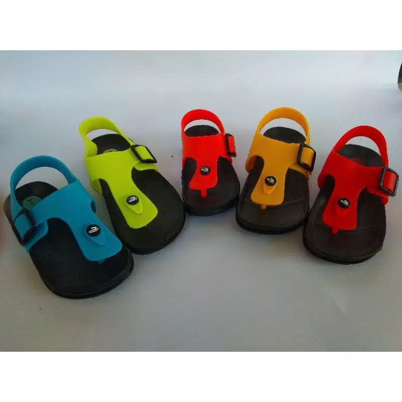 Sandal Anak Tali Bergaya Variasi Warna Terbaru 213e-GN