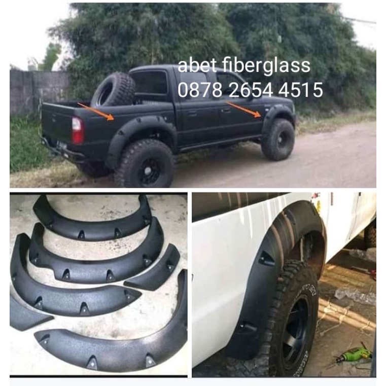 Over Fender Ford Ranger 2011-2014