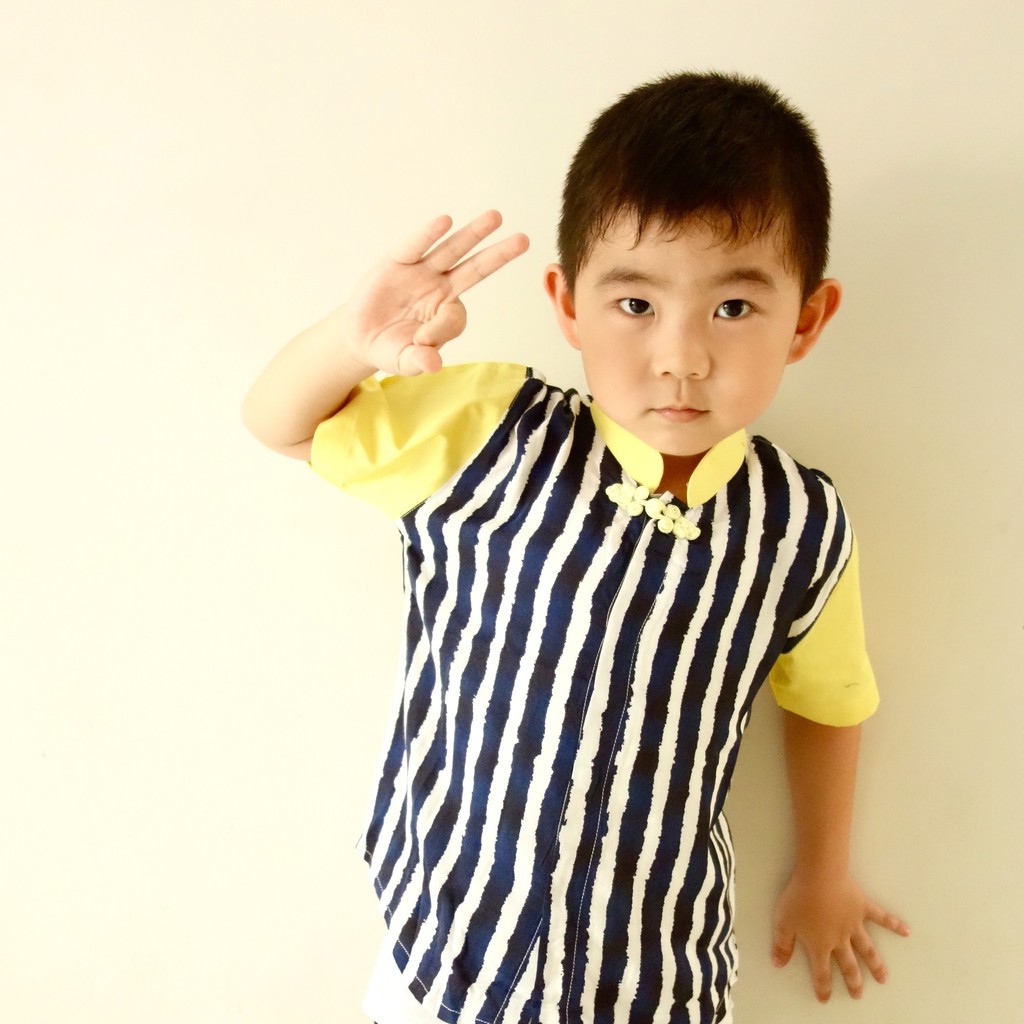 Kemeja cheongsam KATUN rayon imlek anak laki baju Kemeja cheongsam KATUN rayon imlek anak laki baju