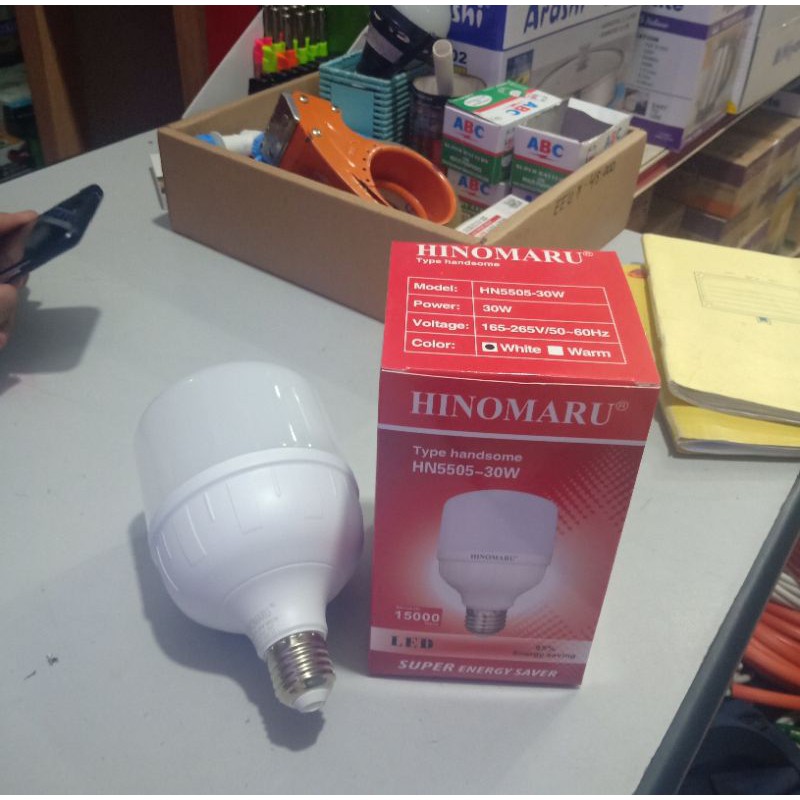 Bola LED Hinomaru 30watt hemat energi