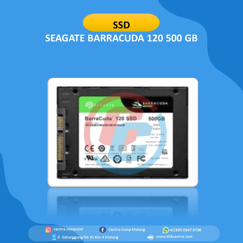 SSD SEAGATE BARRACUDA 120 500 GB