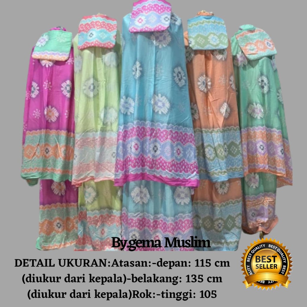 Mukena Bali katun rayon 017