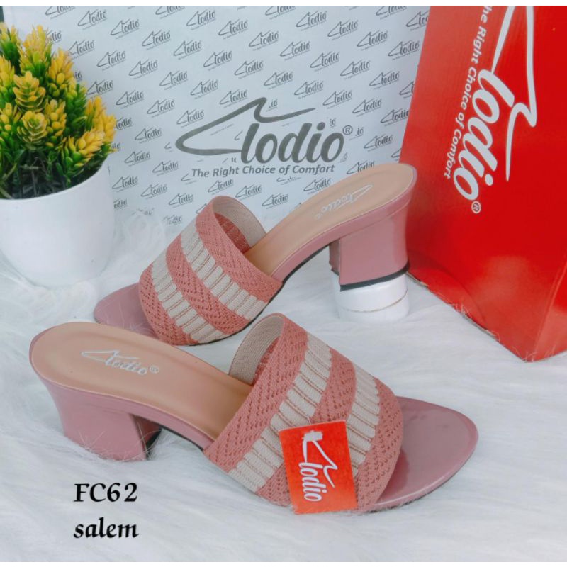 Haighills wanita kekinian/Heels rajut terbaru/Heels 3cm