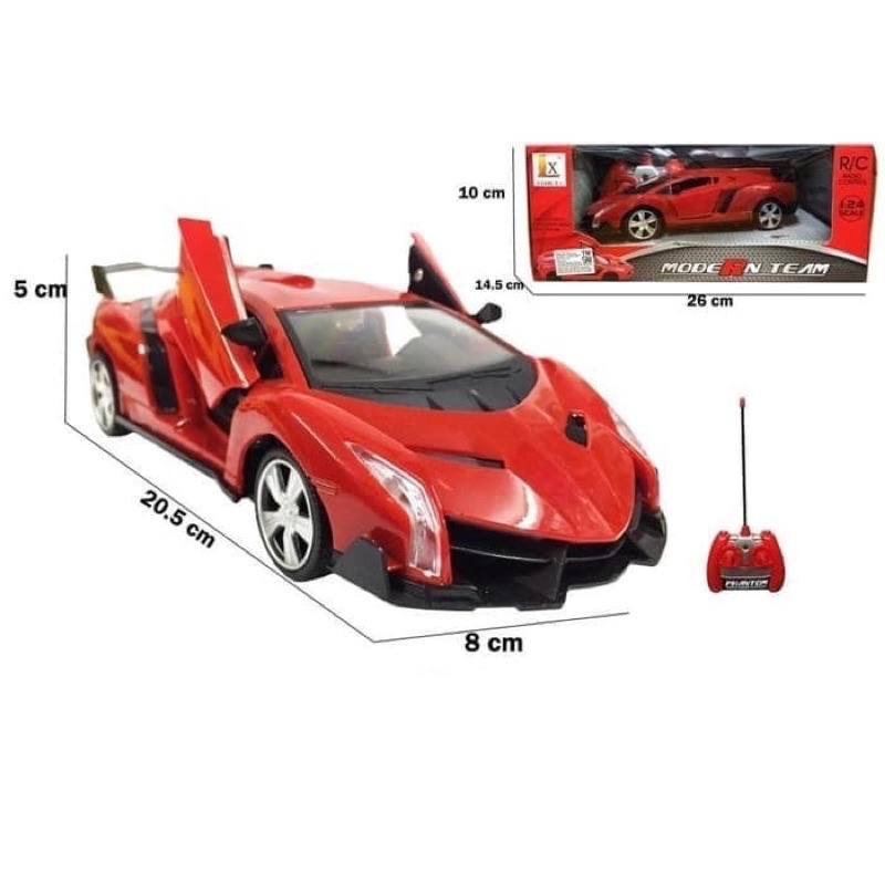 Mainan RC Mobil Sport Modern Team Remote Control Buka Pintu 1382-9-9A /Mainan anak