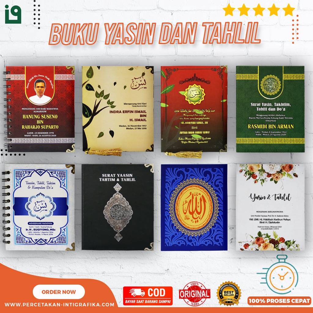 

BUKU YASIN DAN TAHLIL HARD COVER | BUKU YASIN FOTO | BUKU YASIN MURAH