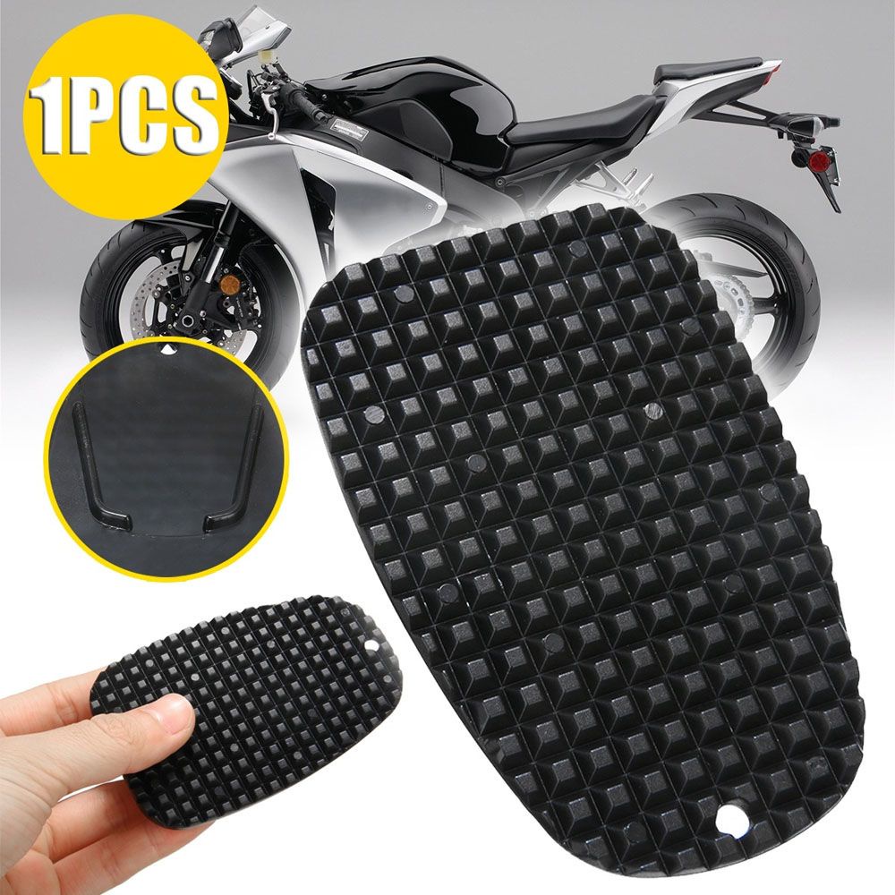 QUINTON Universal Stand Plastic Motorcycle Accessories Motorcycle kickstand Pad Extension Foot Pad Support Non-slip Plate Base Plate Kickstand/Multicolor