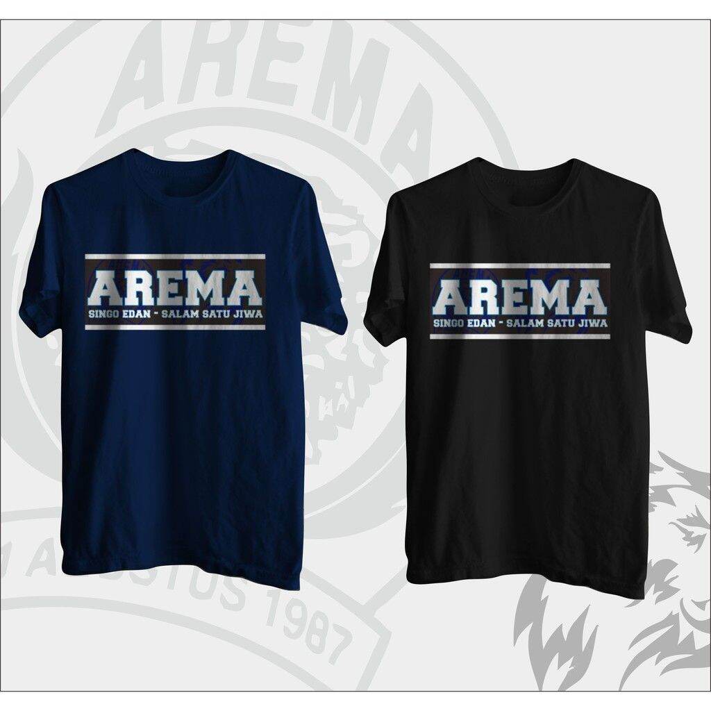 promo..cod kaos baju aremania salam satu jiwa // tshirt aremania singo edan