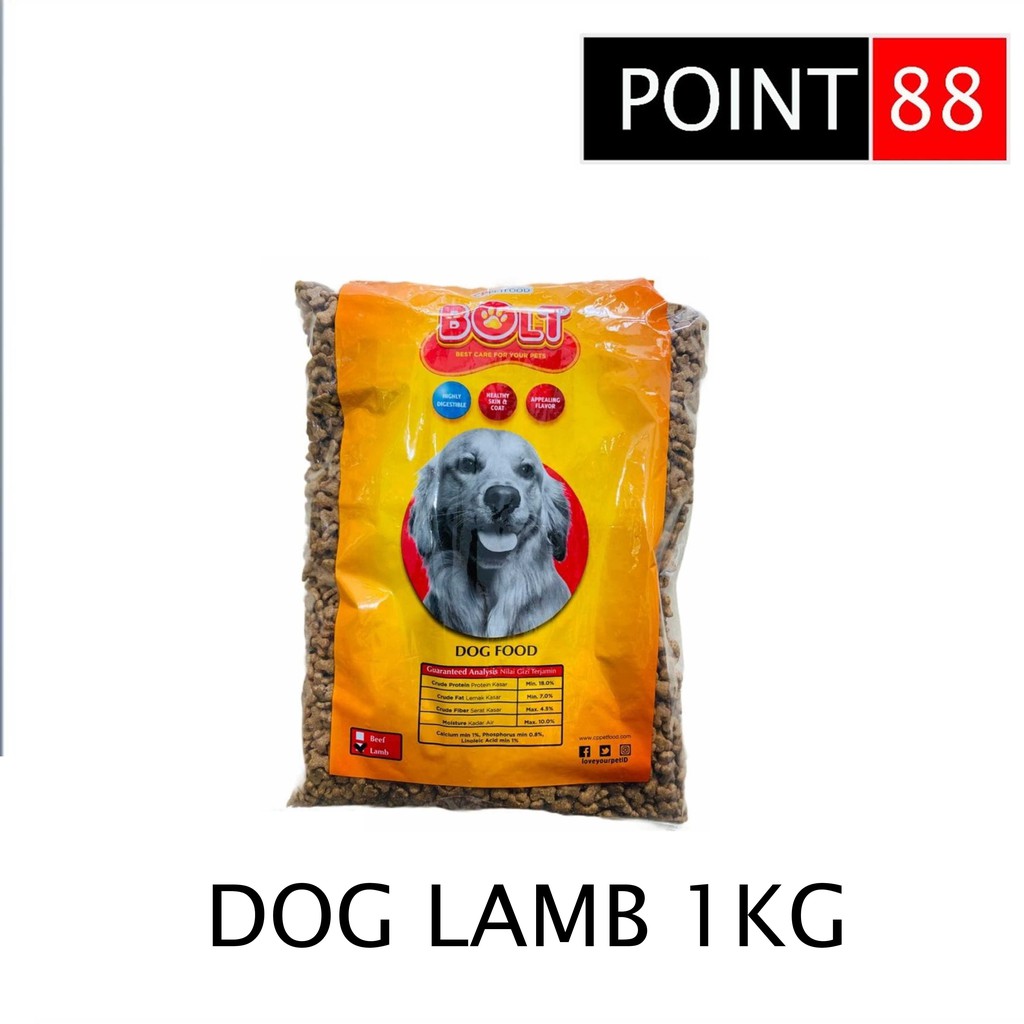 BOLT Dog Lamb 1kg