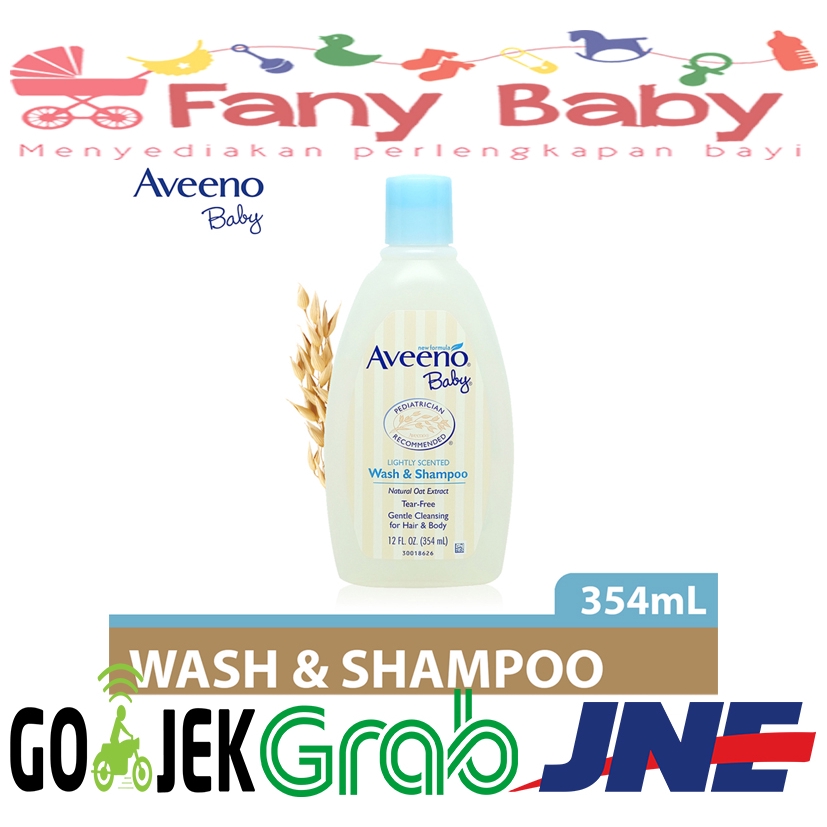 Aveeno Baby Wash &amp; Shampoo 354ml