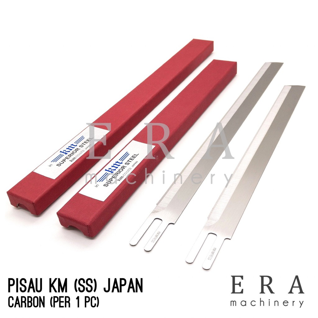 Pisau KM SS Carbon Japan Original per 1pc Superior Steel Jepang Mesin Potong Bahan Kain Jahit M-191 