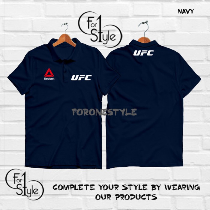 Polo Shirt Kaos Kerah UFC ULTIMATE FIGHTING CHAMPIONSHIP - BAJU UFC