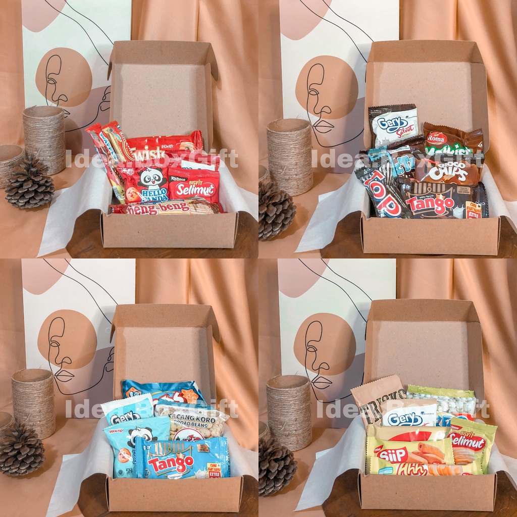 

GIFT BOX AESTHETIC / GIFT BOX SNACK / GIFT BOX SIZE M