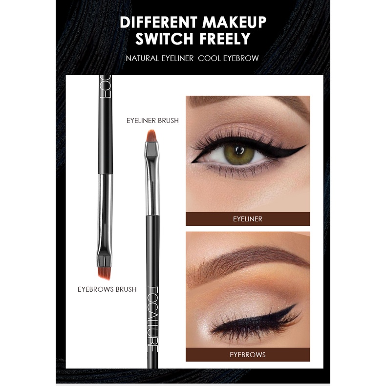 FOCALLURE Eyeliner Brush Eyebrow Brush