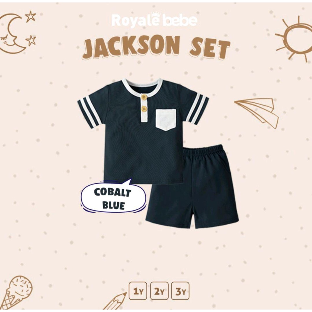 ROYALE BEBE JACKSON SET / SETELAN ANAK