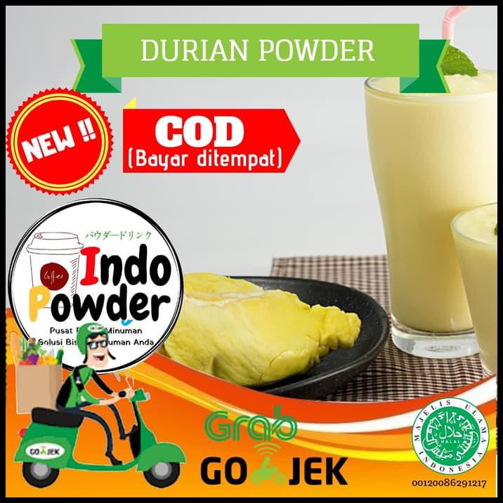 

0H0Q Powder Durian 1Kg / Durian Powder 1Kg / Bubuk Minuman Rasa Durian 1Kg Ukzl