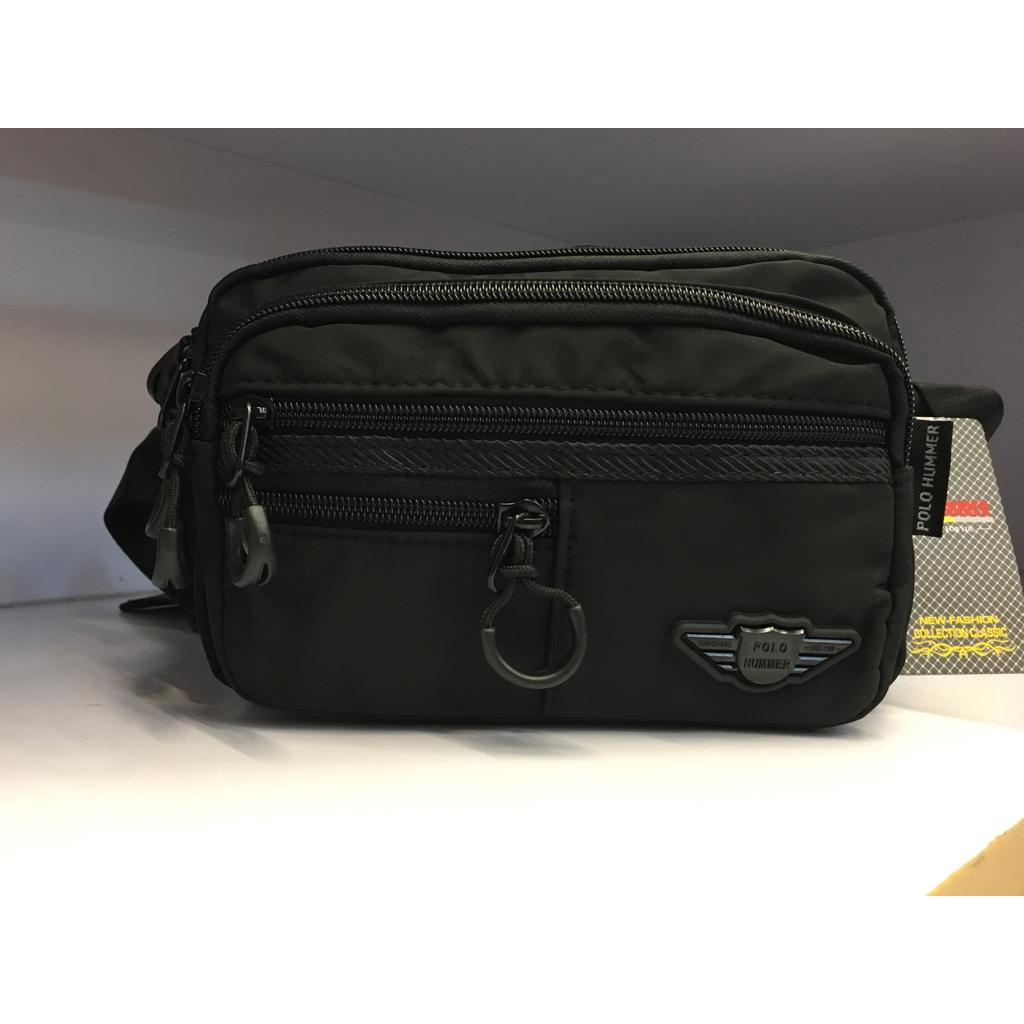 TAS PINGGANG WAIST BAG POLO HUMMER 19019 IMPORT. DARENA BAGS BANDUNG