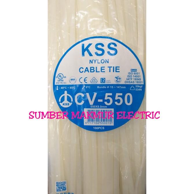 

Office & Stationery | Document Organizer | Cable Ties Cv-550 / Kabel Tis 55Cm (8X550Mm) / Cable Tie Kss / Tis Kss | Best Seller