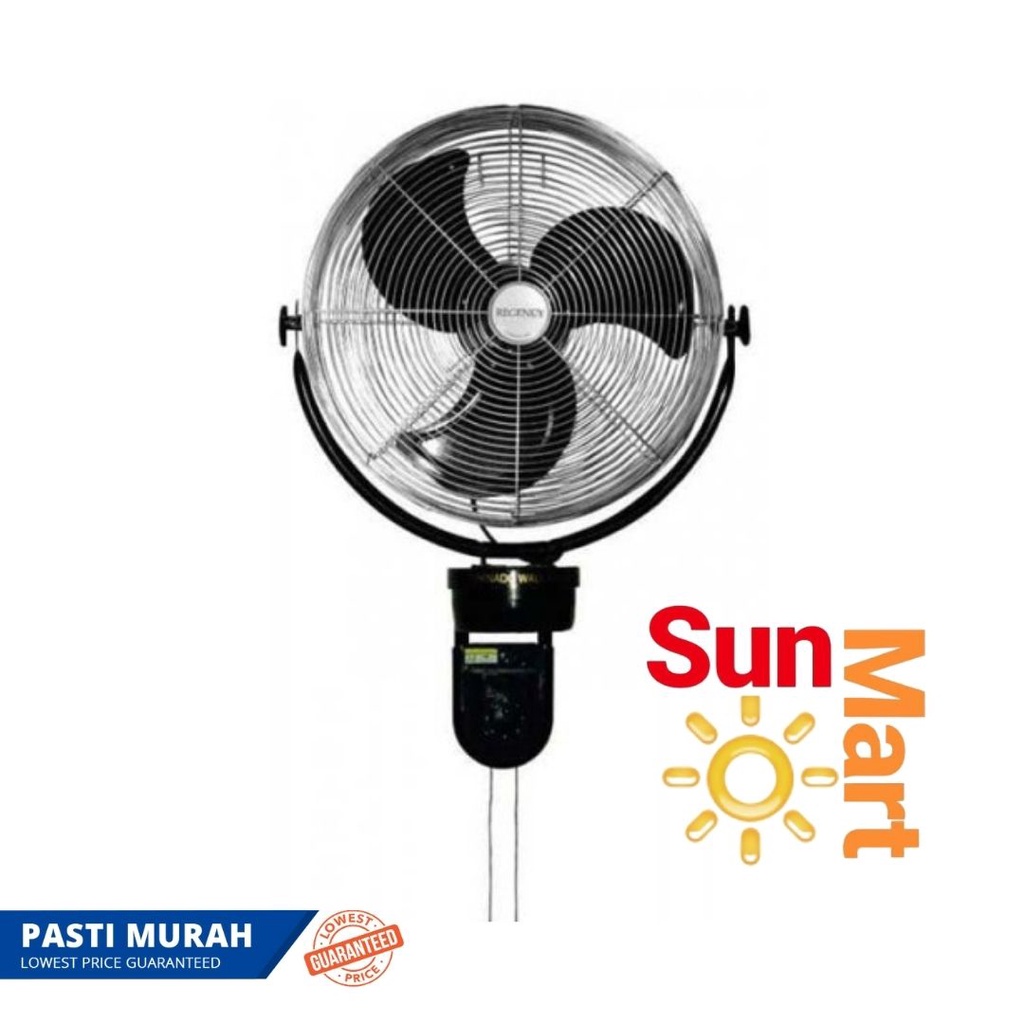 Kipas Regency Wall 20&quot; / Wall fan Regency besi / Kipas Dinding Besi 20 inch