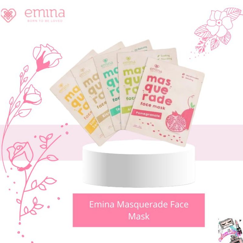 ☃Cutezz_Ching1☃Emina Masquerade Face Mask 23g