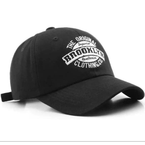 NEW -Topi Baseball Unisex Soft Material Bordir The Original Brooklyn Baseball COD