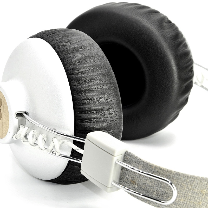Cre Cover Earpads Pengganti Bahan Kulit Untuk Headphone Marley Positive Vibration 2