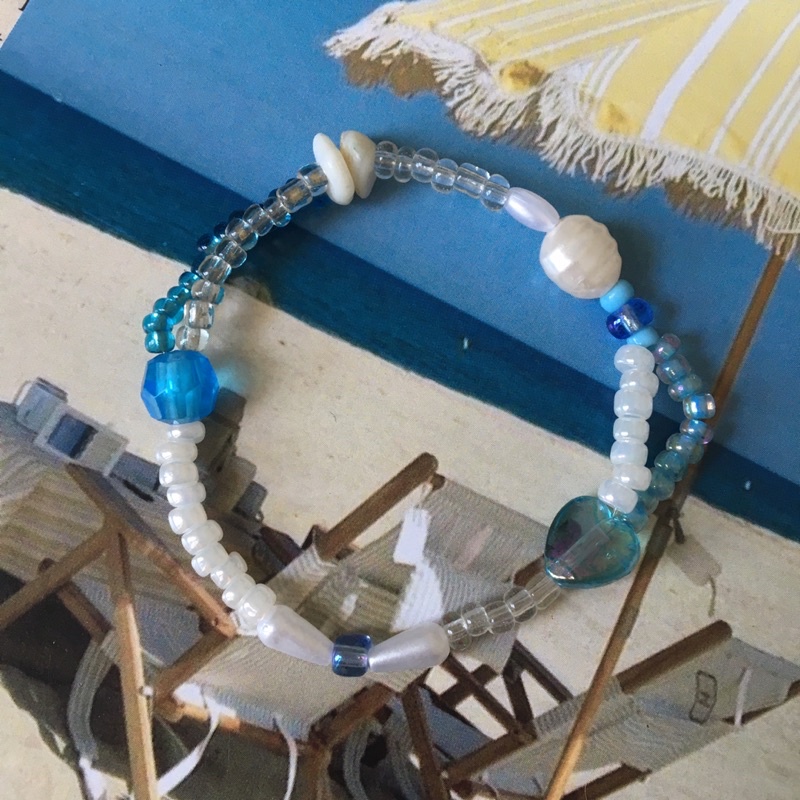Beads Bracelet  / Gelang Manik Manik / Gelang Mutiara / Pearl / Smiley