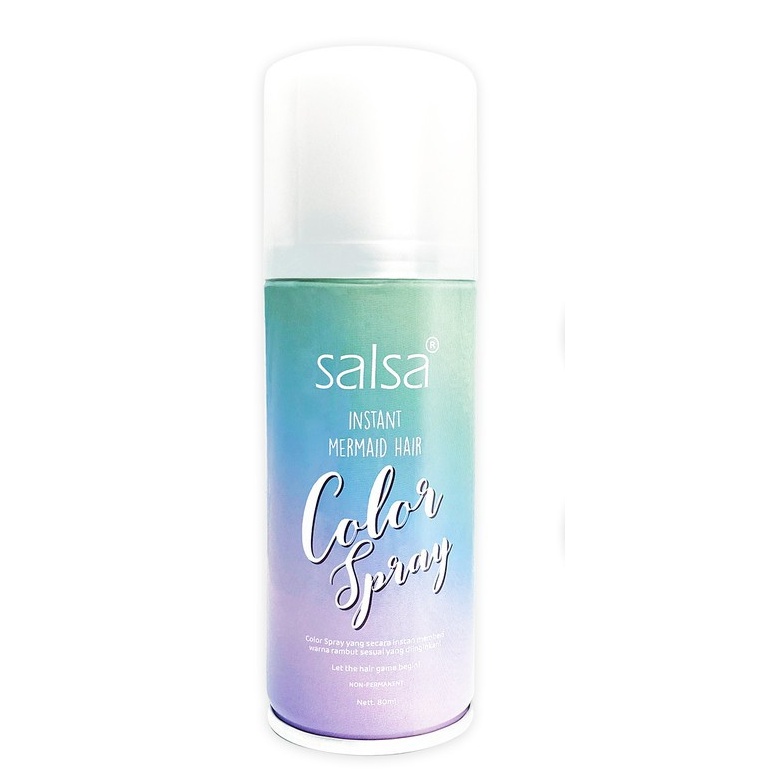 Salsa Instant Mermaid Hair Color Spray - Semir Cat Rambut