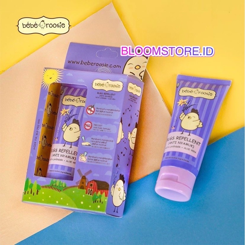 ANTI NYAMUK BEBE ROOSIE Rosie Telon Cream Minyak Bugs Repellent Lavender 60gr Beberosie Beberoosie