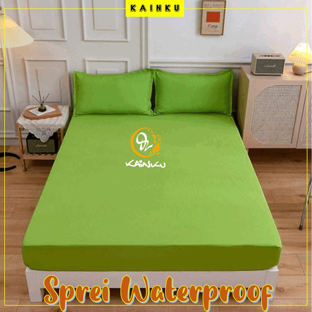 Best Seller ‼️ SPREI WATERPROOF POLOS UKURAN 200 180 160 140 120 100 90-1