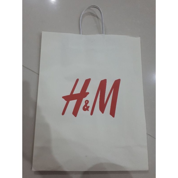 paper bag h&m paper bag urban icon