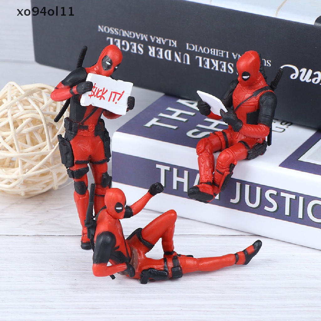 Xo Action Figure model Anime Marvel X-Men Deadpool Bahan PVC Untuk Koleksi