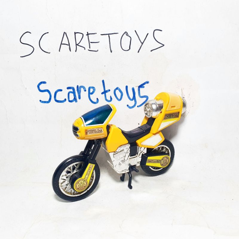 Power Rangers Zeo Jet Cycle Yellow ranger - Sentai ohranger