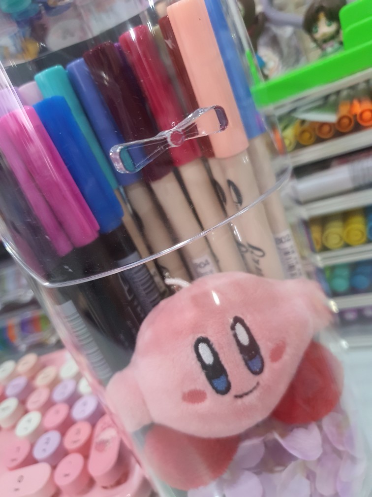 Winzige Ins Storage Box Transparent Pen Holder Dustproof Brush Holder Acrylic Storage Desktop Organizers