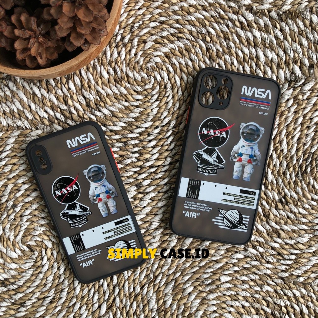 TACTICxNASA Hybrid Lens Protector Case Ip (Casing Ip 6 - 12 Pro Max)
