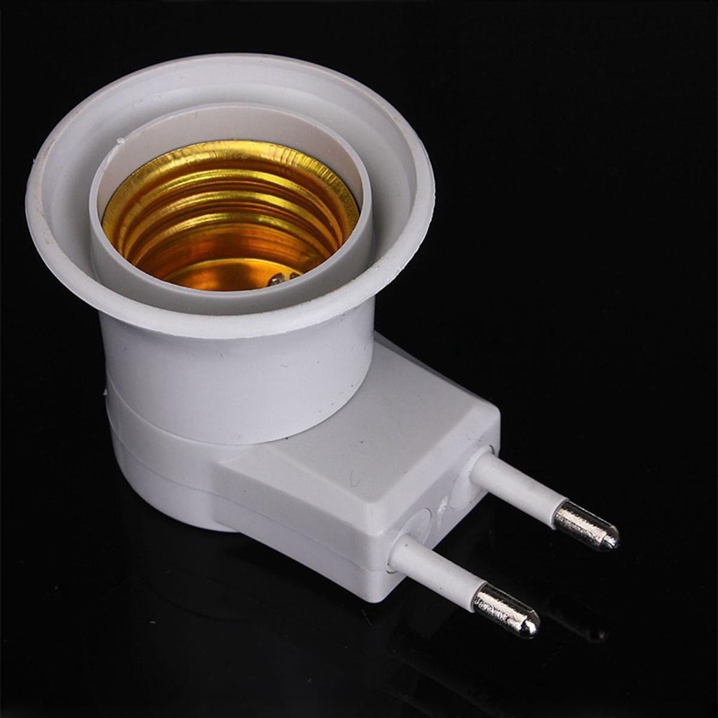 【 ELEGANT 】 Lamp Holder E27 Bohlam Lampu Dinding LED Light Socket Base Lampu Adaptor Soket