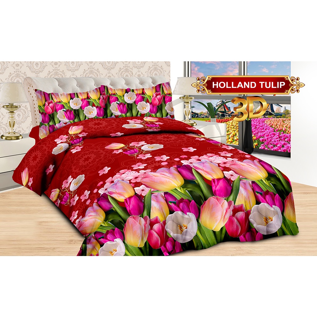 Ss Bedcover Set Rumbai BONITA 180 RUMBAY 180x200 King Size No 1 Bed Cover MIX MOTIF